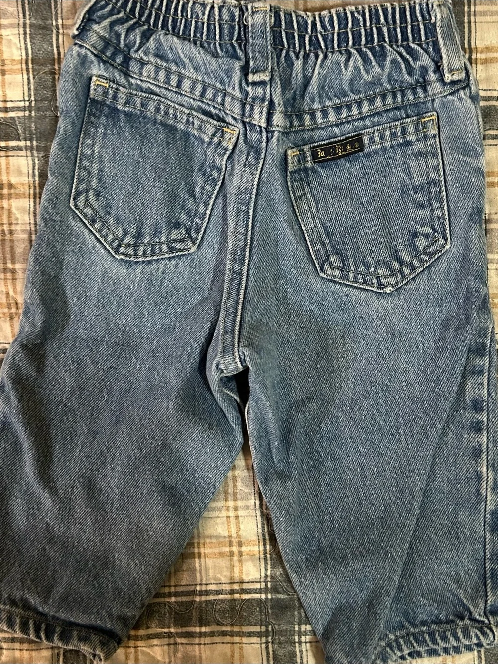 Vintage OshKosh Lightwash Denim Jeans - 12M